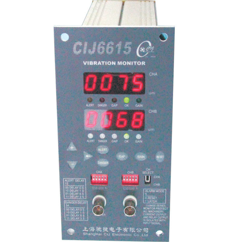 CIJ6615型双通道轴振监测仪